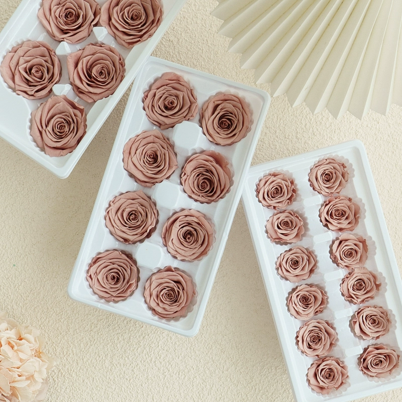 Eternal Rose head A -Class/B -Class Cabca Shengsheng Flower Handmade DIY Teacher's Day Gift Materials