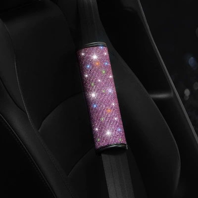 Sürətlər qutusu və əl tormozu başlıqları Diamond-encrusted Powder Diamond Universal - pink-diamond-a-star-shoulder-guard