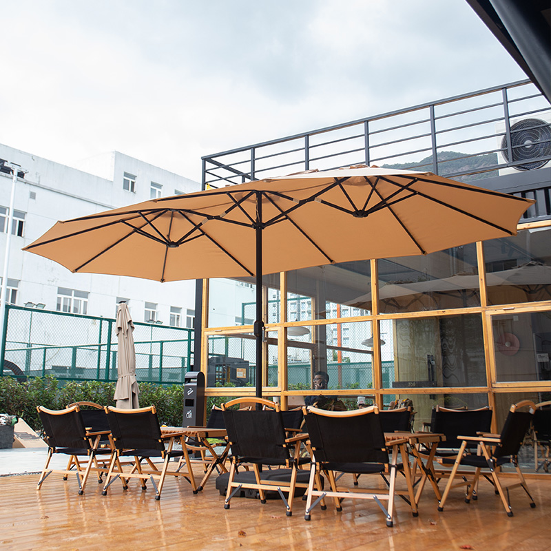 OF9D rectangular outdoor sun umbrella terrace Roman umbrella…