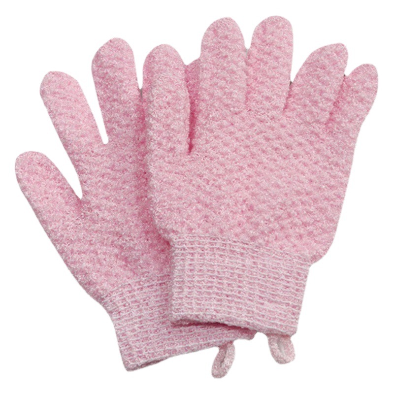 Toalla de baño nuevos hombres y mujeres de baño de cinco dedos fregar barro no daña la piel exfoliante artefacto Baño Guantes de baño