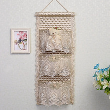 布艺挂兜收纳袋壁挂墙挂式整理袋墙上悬挂式储物袋置物袋衣柜挂袋