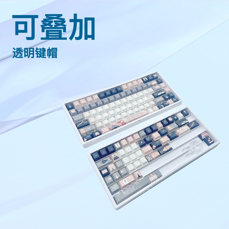 Stackable Keycap Storage Box, Transparent and Translucent Keycap Storage Keyboard Mechanical Storage Rack, Portable and Large Capacity Stackable Keycap Storage Box, Transparent and Translucent Keycap Storage Keyboard Mechanical Storage Rack, Portable and Large Capacity