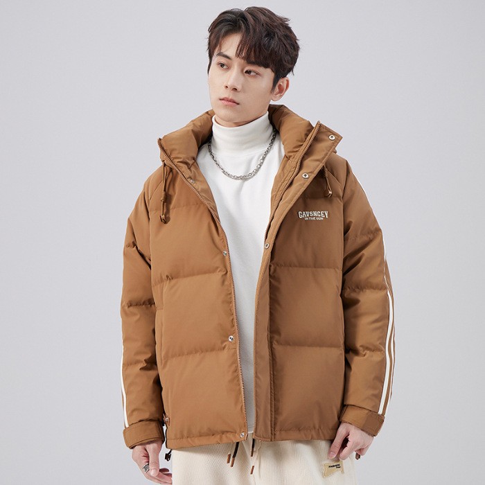 Winter short warm Japanese down jacket for leisure