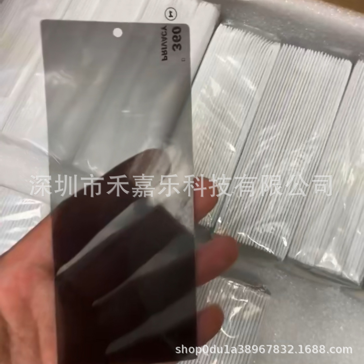 360° transparent privacy protection [no black edges]