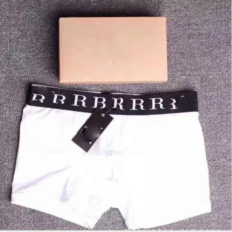 War Horse Tag Men's Modal Boxer Briefs 3 Pairs in a Box Dropshipping Foreign Trade