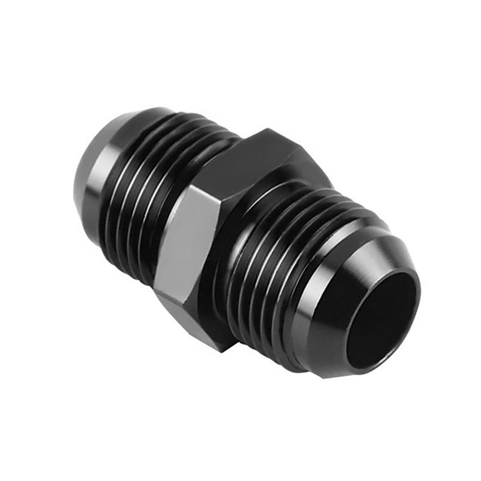 An3-An16 Cold Oil Pipe External Thread Connection Adapter Aluminum Alloy Oil Pipe Adapter Automotive Oil Cooling Threaded Connector