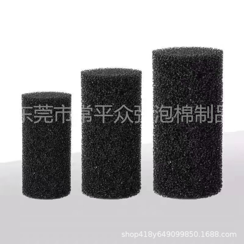 厂家活性炭过滤绵中空管游泳池管道防污渍粗孔过滤滤芯海绵过滤棉