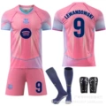 Size 9 with socks + protective gear