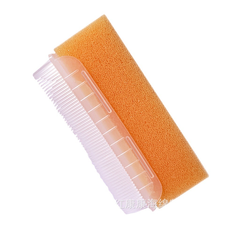 Cepillo de esponja de color cepillo de champú para bebés entrenamiento sensorial cepillo táctil cepillo de masaje para bebés cepillo de baño