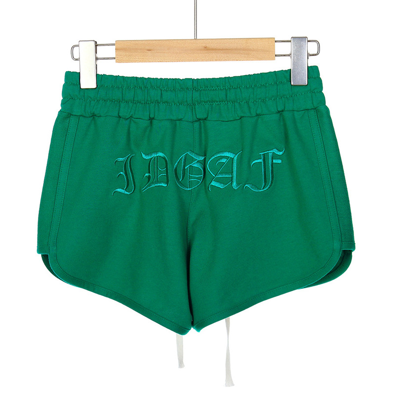 Cross-border Xinjiang Cotton Sports Leisure Embroidered Sports Shorts Women's Thin Hot Pants Home Running ins Internet Red Pants Cross-border Xinjiang Cotton Sports Leisure Embroidered Sports Shorts Women's Thin Hot Pants Home Running ins Internet Red Pants