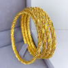 Accessory for bride, gold bracelet, 24 carat, India, wholesale