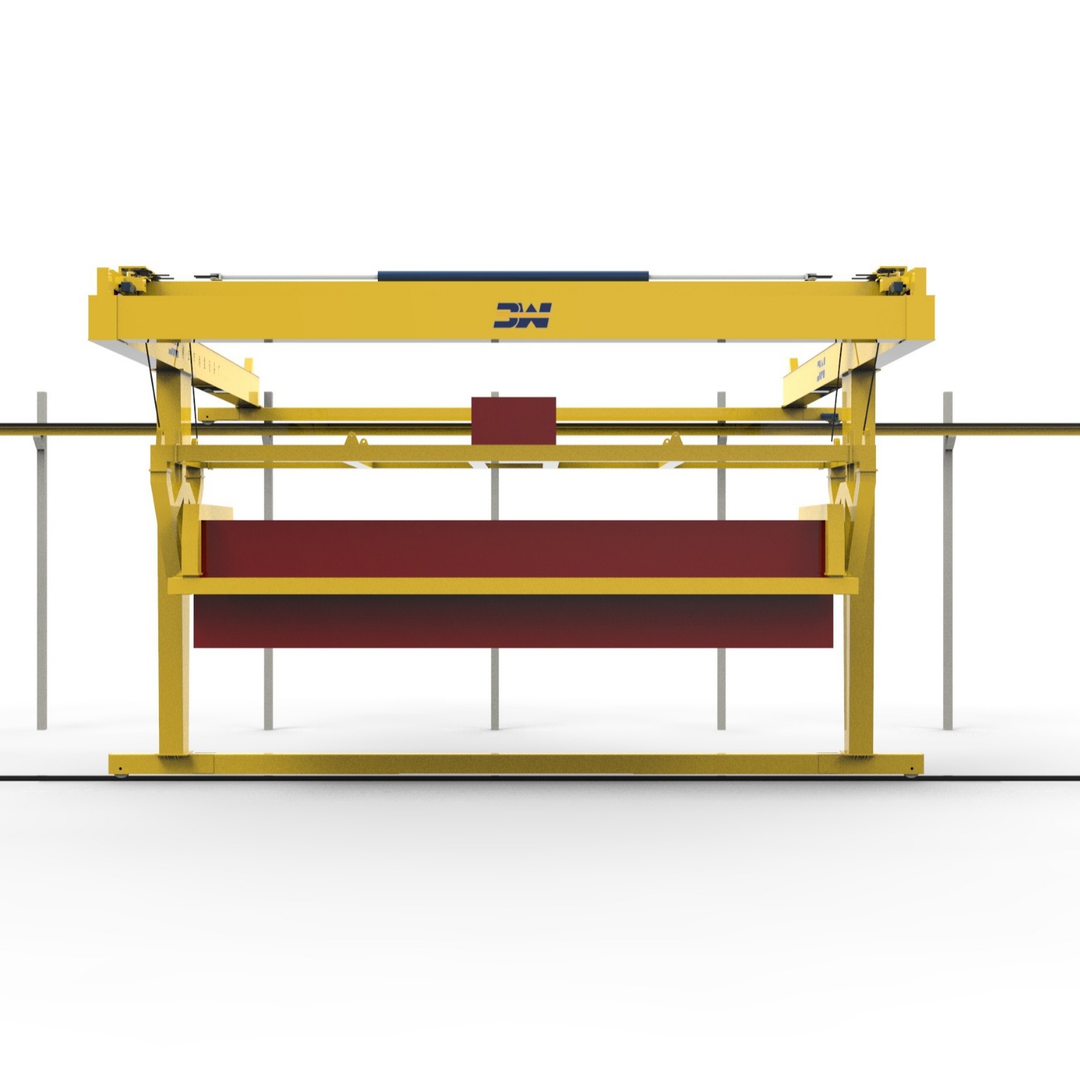 靖起 大吨位集装箱用龙门吊 非标设计 集装箱龙门吊 江浙沪