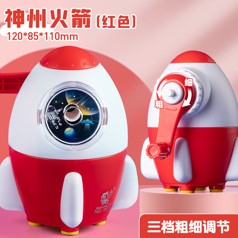 Sacapuntas de lápiz de manivela sacapuntas Sacapuntas de los niños para estudiantes de la escuela primaria