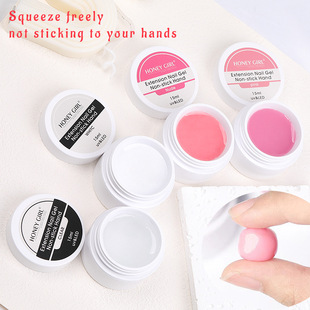 4-color nail art extension glue cross-border exclusive for EXTENSION GEL soft non-stick hand styling phototherapy glue extension glue