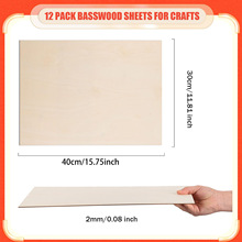 �����и��ľ�A��30*40CM�հ�δ�����2MMľ��DIY��ͯ�T�f�L����