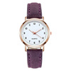 Fresh matte quartz watch for leisure, simple and elegant design, wholesale