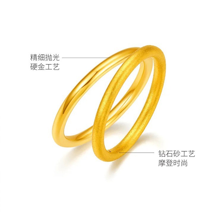 일반반지 (약 0.5g) [광택] + 국가검사증명서 + 카운터 포장