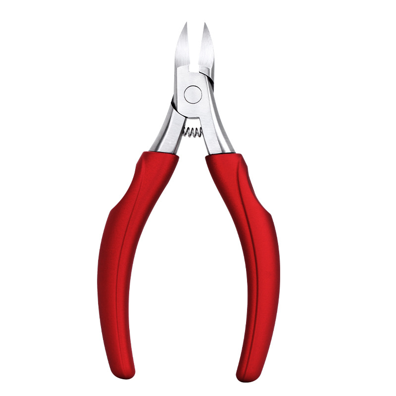Non-slip handle stainless steel for nails for home use