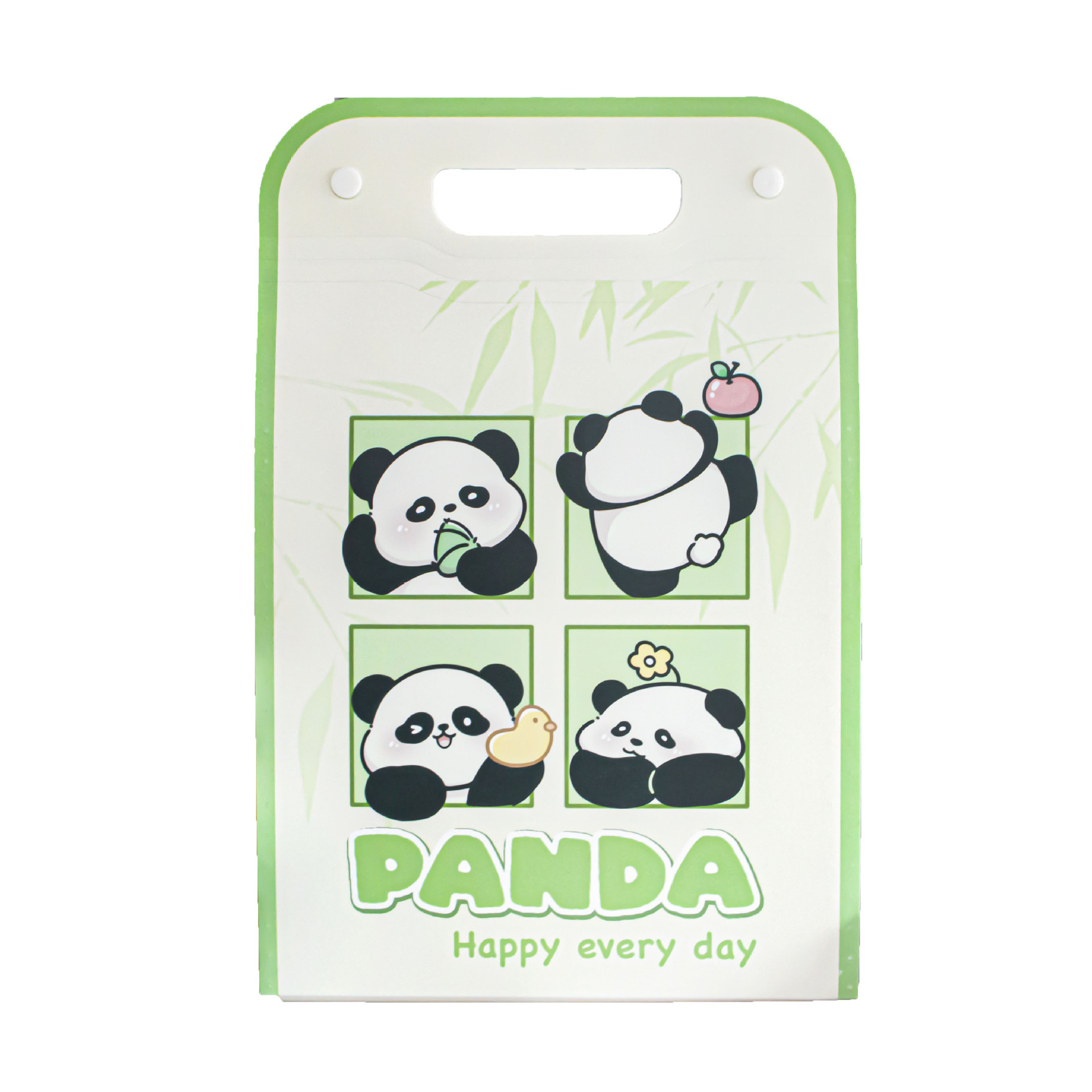 Carpeta de bolsa de panda, bolsa de archivo multicapa, alta calidad, gran capacidad