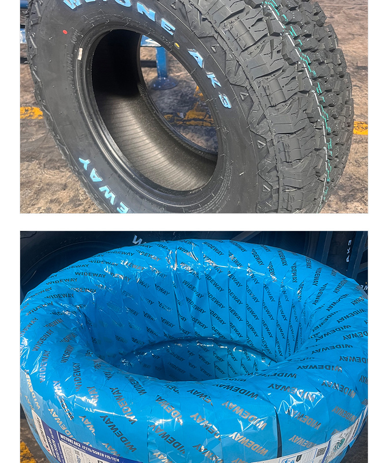 Wardwei AK3 AT all-terrain off-road tire 225/265/65R17 18 quiet and wear-resistant for SUVs and pickups