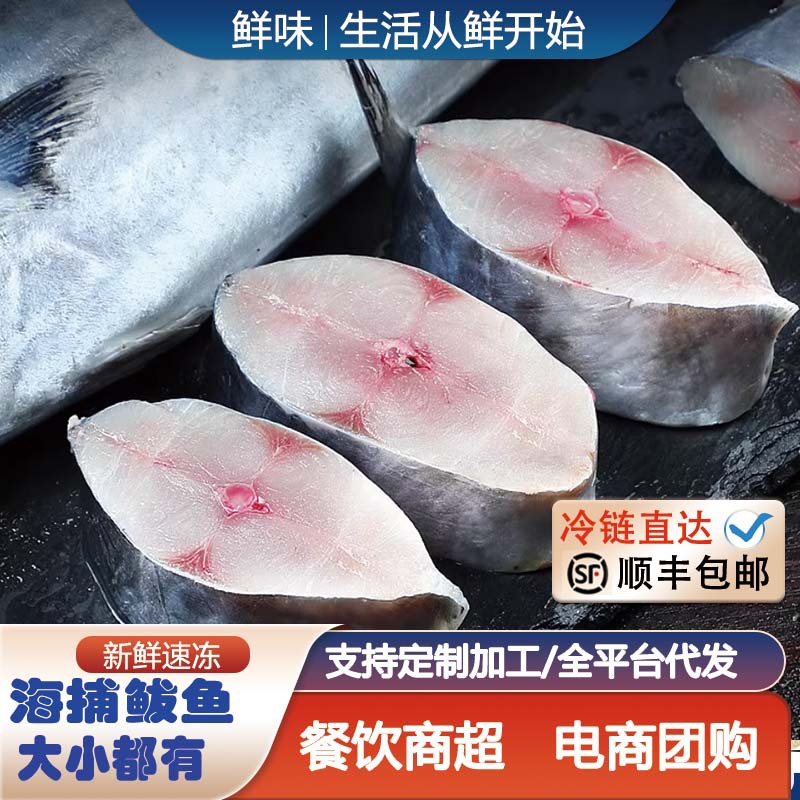 鲅鱼新鲜冷冻马鲛鱼超大鲅鱼鲜活冷冻整条马交鱼青花鱼海鲜深海鱼