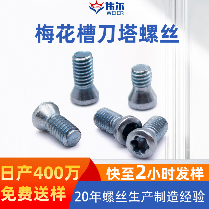 Inner Torx Slot Turret Screw 12.9 Grade High Strength Cnc Tool Holder Screw Countersunk Torx Slot Tool Screw Inner Torx Slot Turret Screw 12.9 Grade High Strength Cnc Tool Holder Screw Countersunk Torx Slot Tool Screw