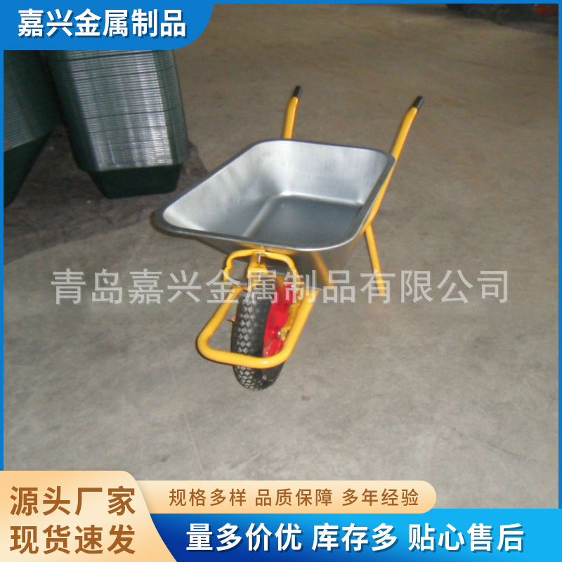 农用展示WB5009M建筑独轮手推车 翻斗独轮手推车 电动独轮手推车