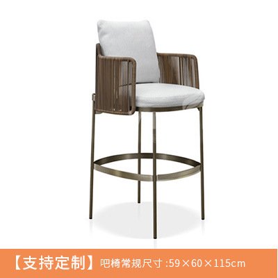 Al Aire Libre mesa y silla de ratán Jardín B & B Bar restaurante al aire libre mesa de comedor de madera maciza Silla de ratán al aire libre impermeable Protección solar