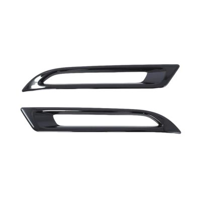 for 22 Models of Toyota Bz4X: Other Automotive Exterior Supplies - abs-piano-black-rear-fog-lampshade