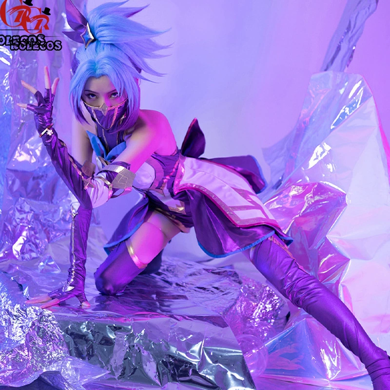 League of Legends (LOL) Star Guardian Акали, косплей-костюм Kasabalinni, комплект