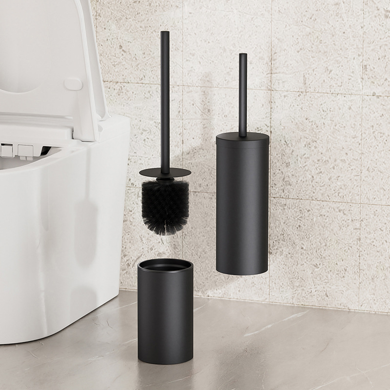 Toilet Base Home Use 360°Toilet Brush With Long Handle For Cleaning Without Dead Angles_voghion.com