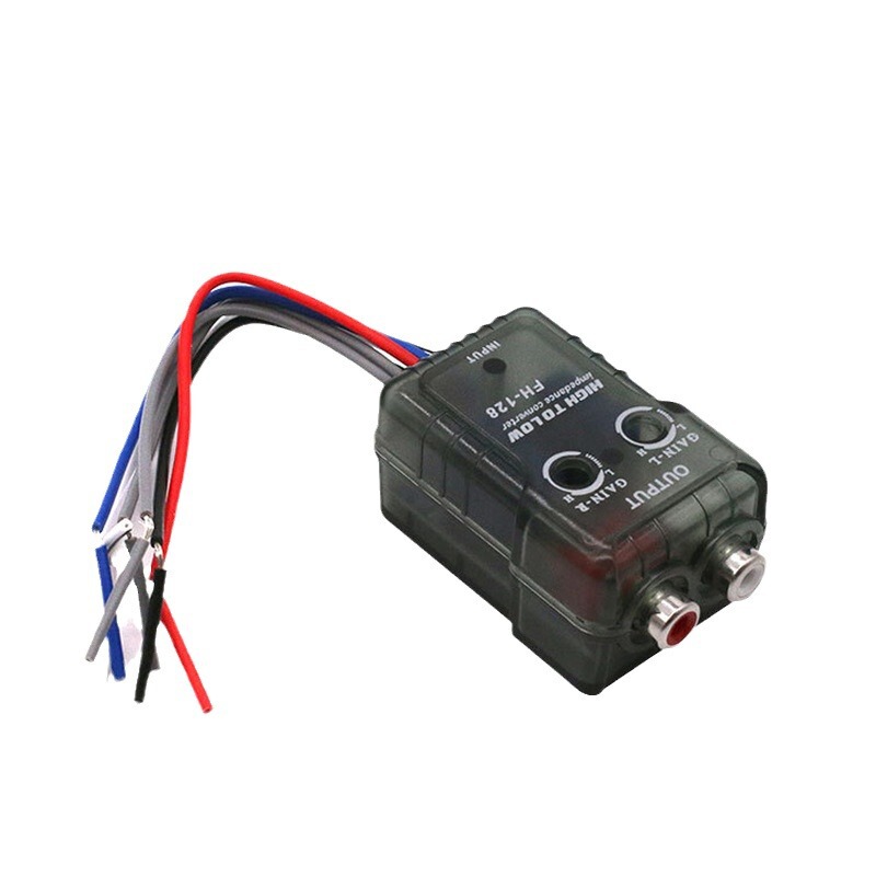 Car Stereo Signal High to Low Converter Subwoofer Amplifier Cd Audio Converter Fh128