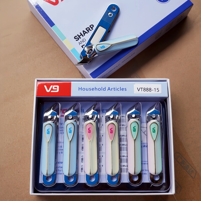 Jinda V9 Nail Clipper Manicure Tool Outdoor Nail Clipper Single High-Quality Carbon Steel Pointed Nail Cutter Medium Size Flat Edge Jinda V9 Nail Clipper Manicure Tool Outdoor Nail Clipper Single High-Quality Carbon Steel Pointed Nail Cutter Medium Size Flat Edge