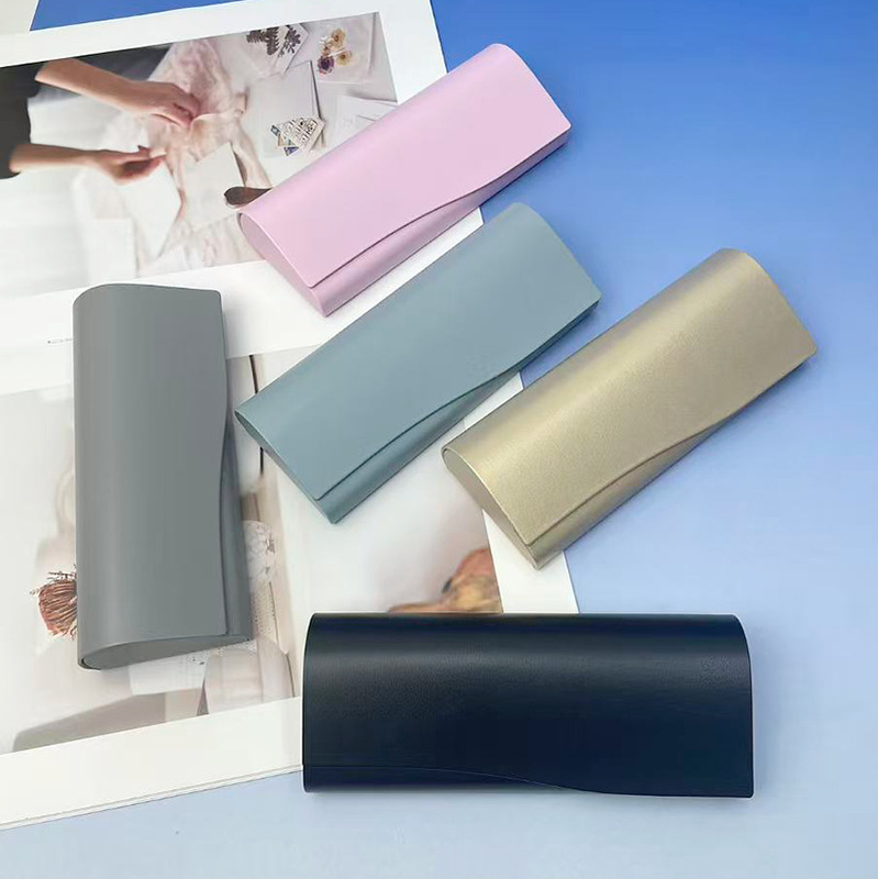 Glasses Case, New Glasses Storage Box, Sunglasses Box, Anti-Pressure Portable Student High-Value Glasses Case, High-End