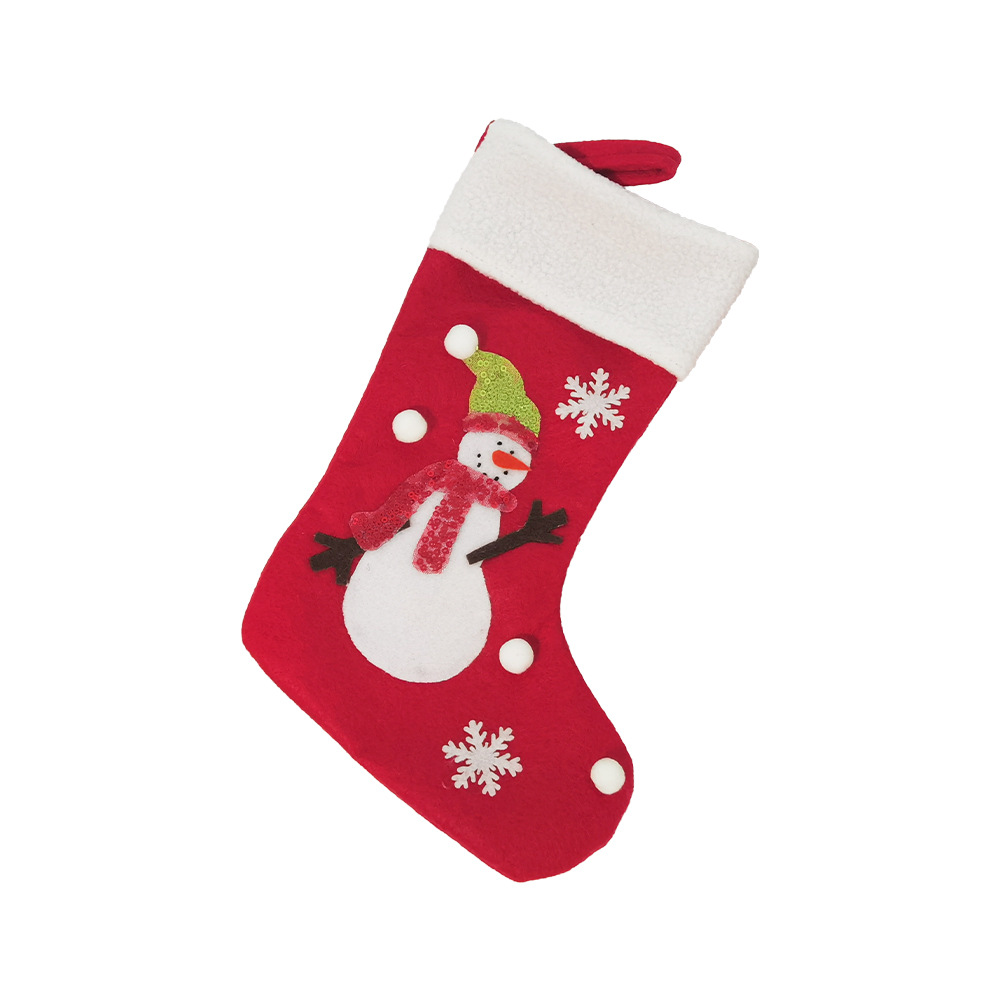 Venta caliente transfronteriza una variedad de adornos de árbol de Navidad opcional Santa Claus muñeco de nieve ciervos bolsa de regalo Regalos de Navidad para niños