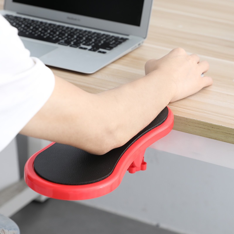 almohadilla de ratón para mesa de soporte de mano de computadora brazo giratorio hombro codo soporte de placa de soporte de ratón ahorro de mano de obra soporte antideslizante