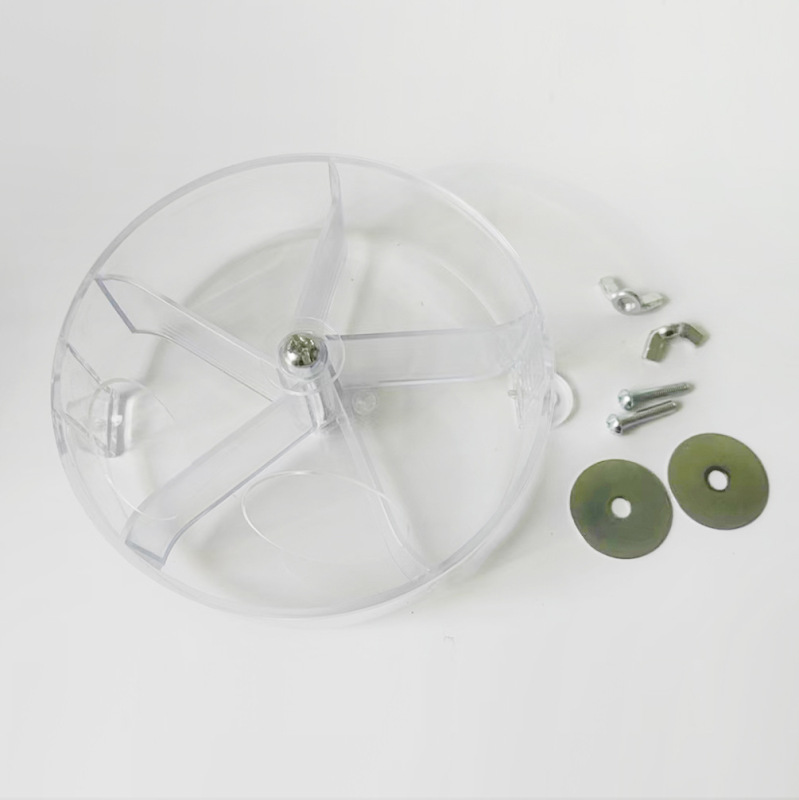 オウム用品鳥玩具アクリルえさ風車インタラクティブ取食器えさ球分格食箱|undefined