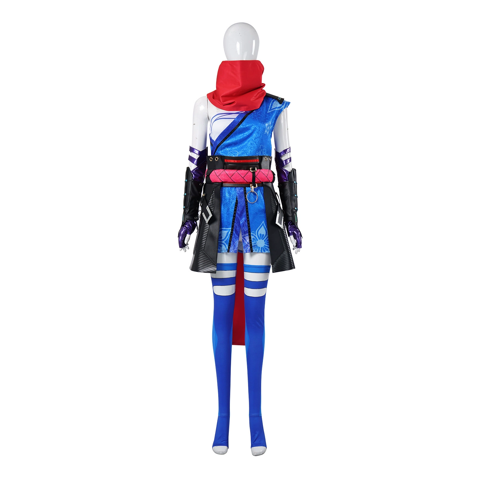 Косплей-костюм Psylocke (вдохновлён Marvel) — полный комплект, размеры S–XXXL, в комплекте перчатки