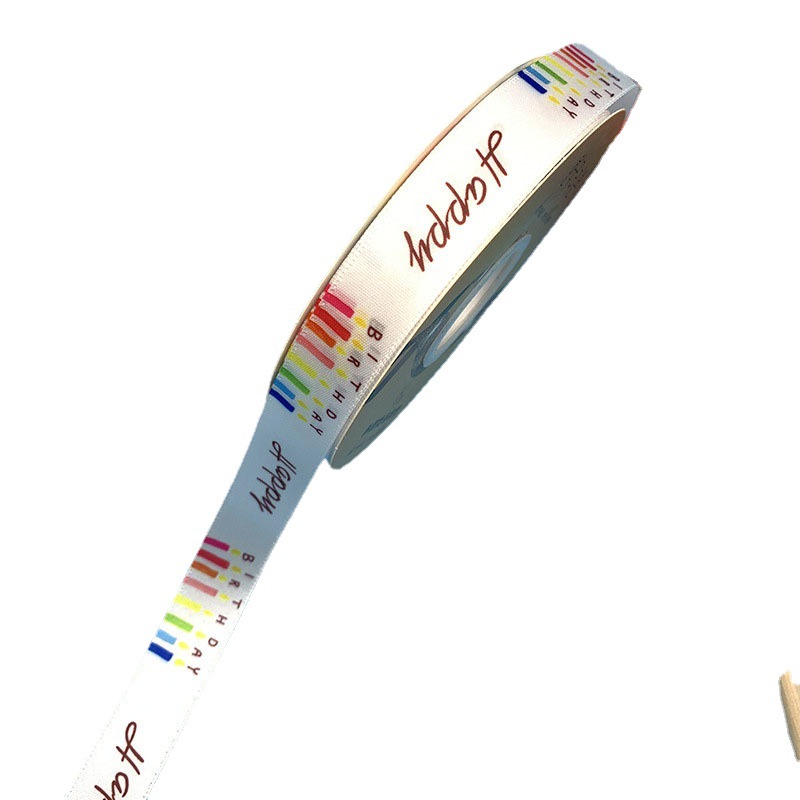 Día del niño cinta de vacaciones cinta de impresión digital Día del niño HELLO KITTY Feliz cumpleaños cinta bolsa de pastel