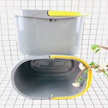 加厚塑料拖把桶挤水桶拖把清洗桶地拖桶手提长方形拖布桶多元批发