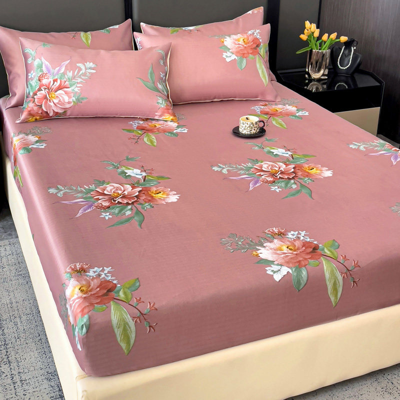 Cama de hielo de verano, cama desnuda de lujo ligera, cubierta de protección de colchón todo incluido, cubierta de cama de hielo lavada con agua. image 14