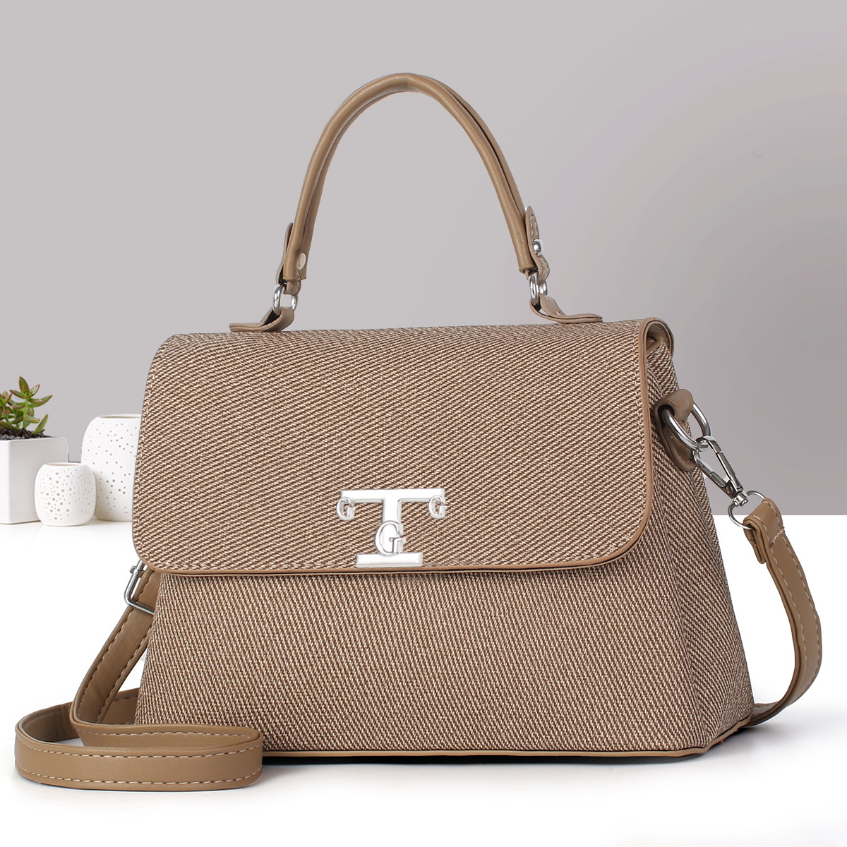 Bolsos grandes de moda para mujer, otoño e invierno, nuevos bolsos de temperamento, bolsos de mensajero de un solo hombro de moda coreana, bolsos de mujer de todo fósforo