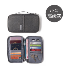 ポータブル旅行航空機バッグ防水高品質カードバッグ出張パスポートバッグ多機能カチオンドキュメント収納バッグ