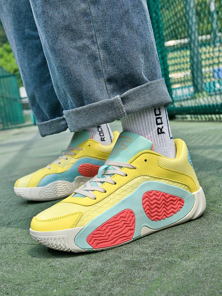 Nuevas zapatillas de baloncesto transfronterizas para hombres zapatos basketball boots para jóvenes estudiantes de primaria y secundaria zapatos deportivos de combate real para hombres