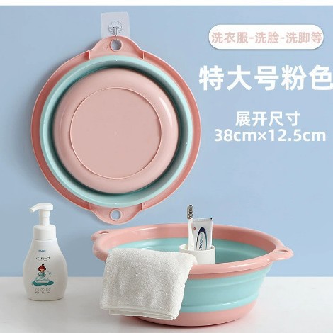 Lavabo Plegable Portátil de Plástico, Montado en la Pared, Telescópico, para Viaje y Hogar image 6