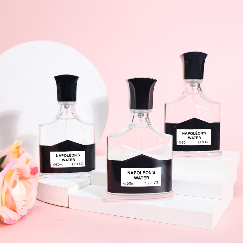 Celebridad de Internet mismo estilo original corazón amantes Napoleón agua perfume hombres de larga duración Fragancia ligera fresca natural 50ml