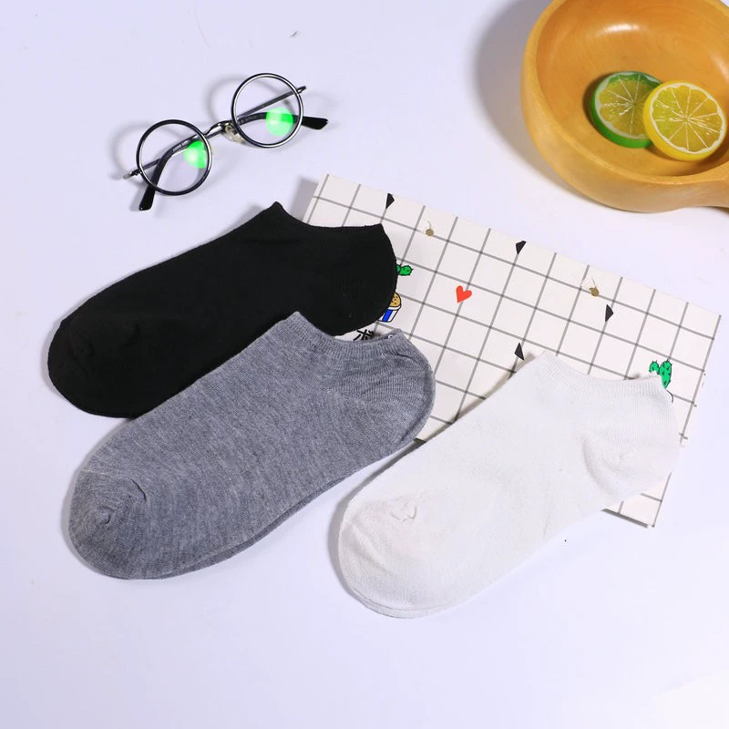 Demi-season sports men's socks, mid-length