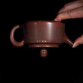 批发广西钦州原矿手工坭兴陶霸王茶壶紫砂建水工艺家用茶具套装