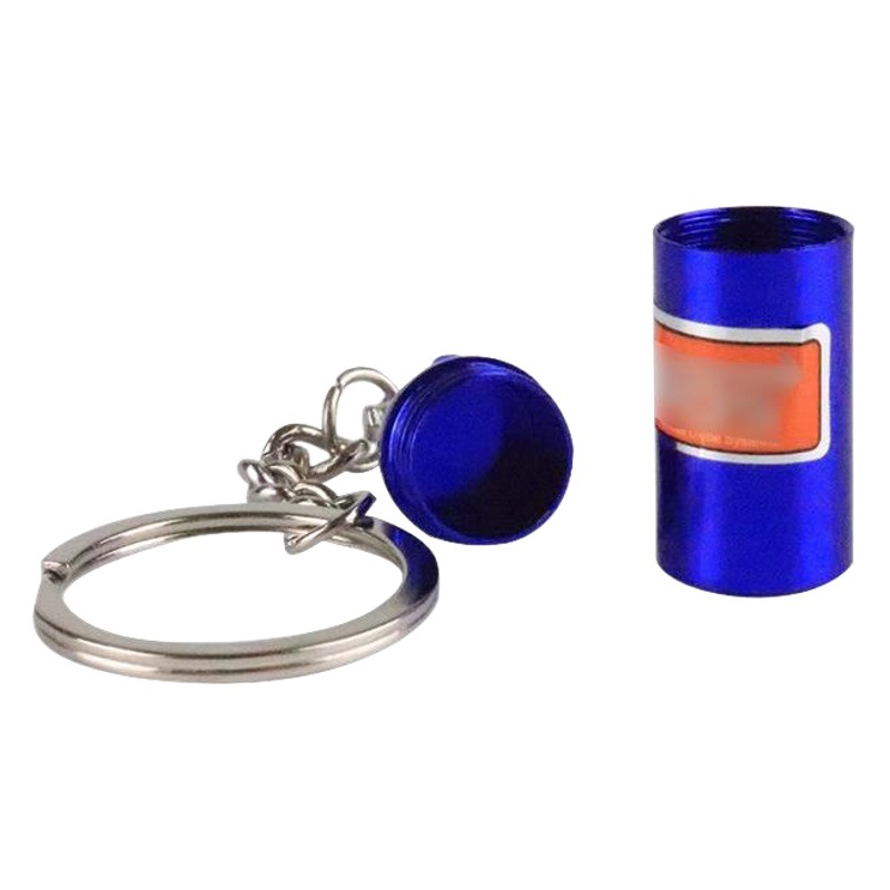 Llavero de coche modificado llavero de cilindro de nitrógeno de coche modificado llavero de cilindro decorativo