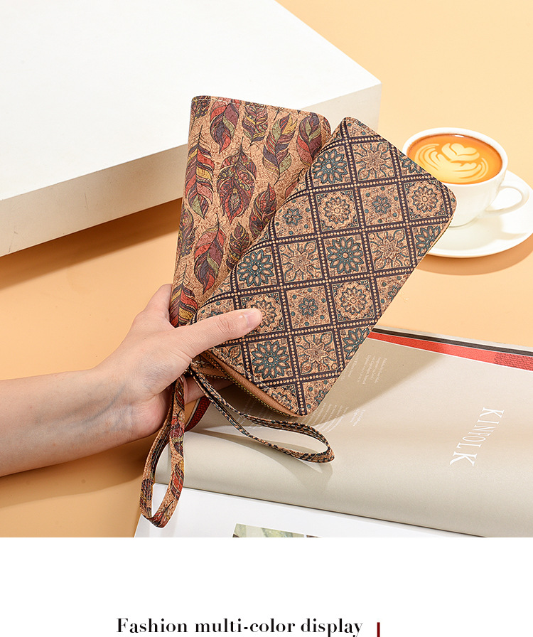 Portafoglio da donna alla moda 2024 con paillettes alla moda e portamonete in pelle PU, manico con cerniera medio-lungo_voghion.com